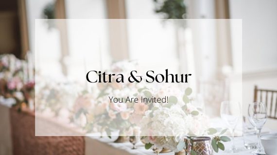 Citra & Sohur Wedding